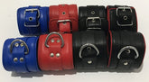 Luxurious BDSM Accessories - Handcrafted Bullish Leather Cuffs