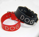 DOG Leather BDSM Collar