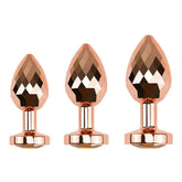Glamorous Gemstone Delight - Goldie Gemmed Small Butt Plug