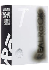 Realrock's Lifelike 7" Vibrating Cock - Remote Control Ecstasy