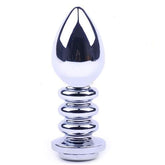 Ribbler Metal Jeweled Butt Plug