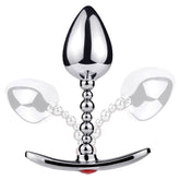 Bendable Steel Butt Plug - 1 Ball