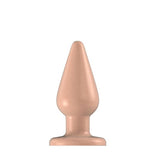 Bottom Line Rubber Butt Plug Flesh Model 1