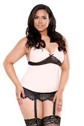 CURVE Blush Luxury Camisole & Panty