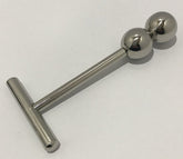 Depth Charger Anal Toy Metal with T-Bar Handle