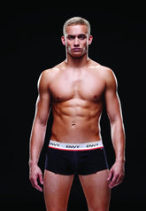 Envy Logo Elastic Low-Rise Trunk Black