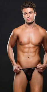 Envy Mesh G-String Black