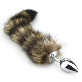 Faux Fox Tail Fetish Anal Plug