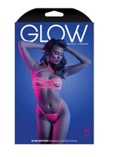Glow Slow Motion Peek-A-Boo Bra & Panty
