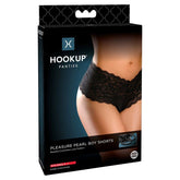 Pipedream HOOKUP Pleasure Pearl Sexy Boy Shorts