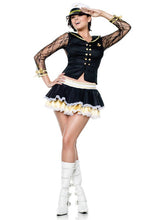Lacy Navy Costume