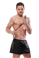 Fetish Fantasy Obedience Mens Boxer with Lead