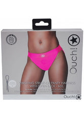 Ouch! Intimate Pleasure Enhancer - Vibrating Strap-on Panty Harness