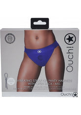 Ouch! Pleasure-Enhancing Vibrating Strap-on Panty Harness