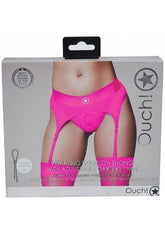 Ouch! Intimate Pleasure Strap-on Thong - Pink