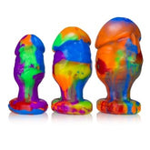 Oxballs Honcho 1-2-3 Butt Plug Rainbow