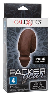 Packer Gear Silicone Penis Black