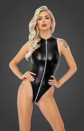 Powerwetlook Body with Front Zipper