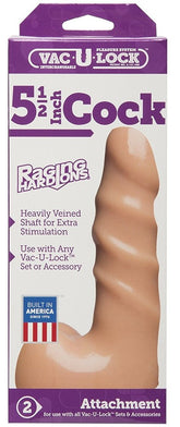 Vac-U-Lock Raging Hard-On Cock with Balls