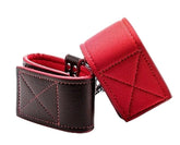 Ouch Reversible Wrist Cuffs Red