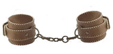 Shots Toys' Durable Leather Ankle Restraints for Intense Bondage Sessions