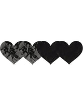 Satin And Lace Hearts