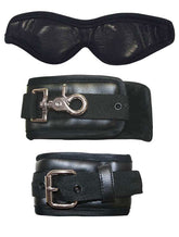 Luxurious Bondage Kit - Sensual Cuffs and Blindfold Set
