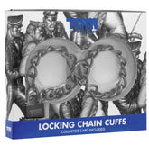 Tom of Finland Locking Chain Cuffs