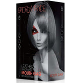 Bad Romance Leather Mouth Gag with Adjustable Straps