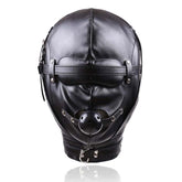 BDSM Hood With Removable Ball Gag