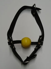 Fetish Toy Box Ball Gag with Face Harness