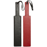 Kink Welt Punishment Paddle Black and Red