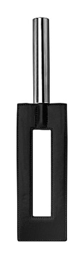 Leather Gap Paddle Black