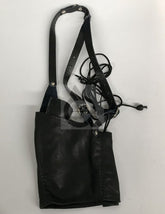 Leather Neck Corset Harness with Stuffer Gag