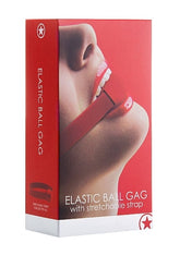 Ouch! Elastic Ball Gag Red