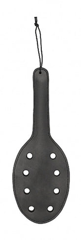 Pain Saddle Leather Paddle with 8 Holes
