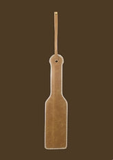 Premium Bonded Leather Paddle Brown