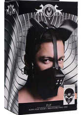 Pup Puppy Play Hood and Breathable Ball Gag