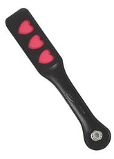 Sportsheets 12 Inch Leather Heart Impression Paddle