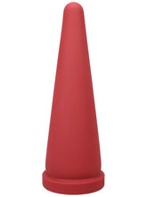 Tantus Cone Butt Plug Large Red