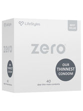 LifeStyles ZERO Condoms 40s