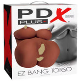 PDX Plus EZ Bang Torso Realistic Male Masturbator