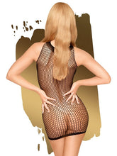 Penthouse Lingerie Ride Or Die Seamless Net Mini Dress Black XL