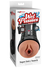 PDX Extreme Wet Pussies Super Juicy Snatch Stroker Brown