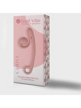Snail Vibe Curve Rechargeable Dual Vibrator Peachy Pink