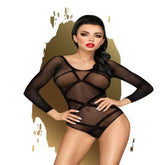 Penthouse Lingerie High On Love Womens Teddy Black