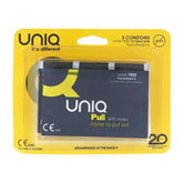 Glyde Uniq Pull With Strap Non Latex Condoms 3 Pack