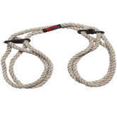Kink Merci Bind and Tie 6mm Hemp BDSM Play Wrist or Ankle Cuffs