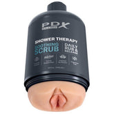 PDX Plus Shower Therapy Soothing Scrub Mens Masturbator