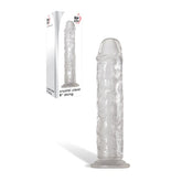 Adam and Eve Crystal Clear Realistic Dong 20.3cm